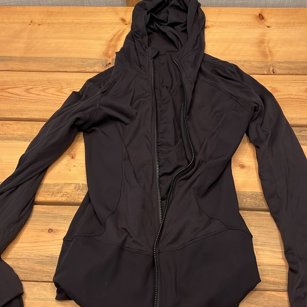 Lululemon in flux jacket size 8 black - Picture 6 of 7